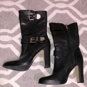 Vince Camuto Leather Boots (EUC)
